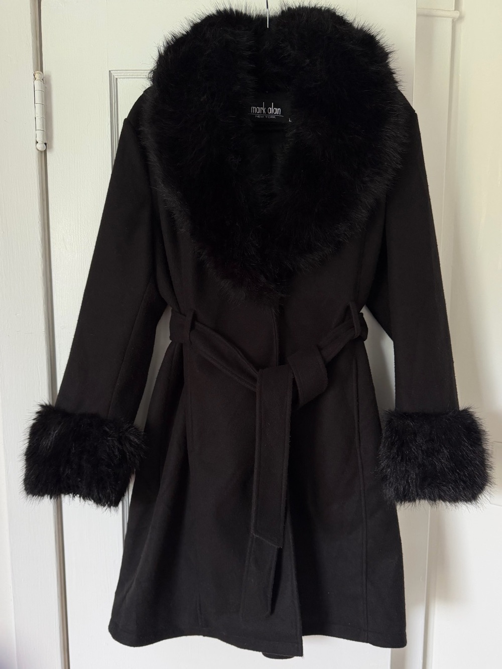 Mark Alan New York Peacoat w Removable Fur